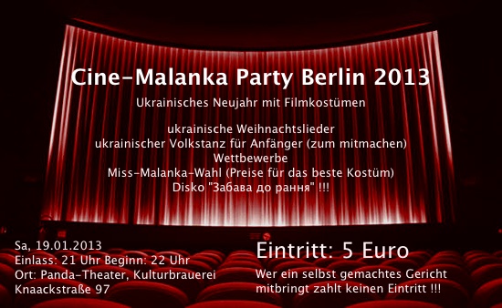Cine-Malanka-Berlin 2013